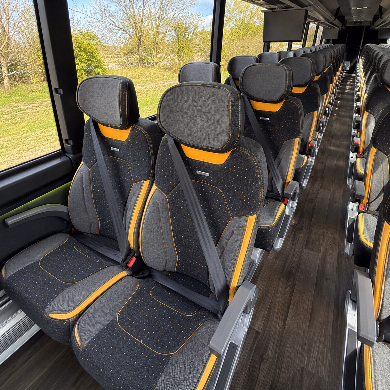 how distance and duration affect charter bus rates in rochester