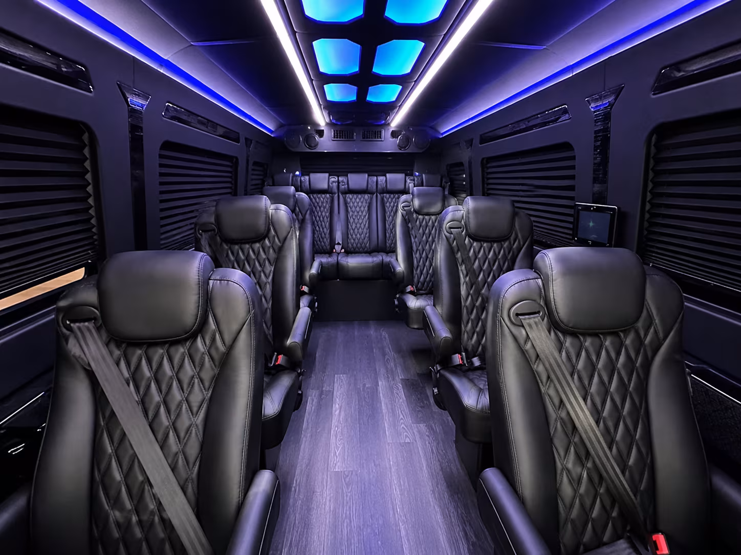 rochester corporate event transportation onboard seating
