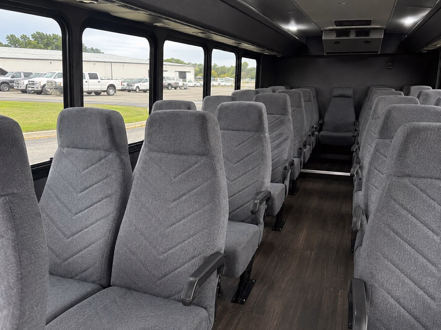rochester long distance transportation onboard seating