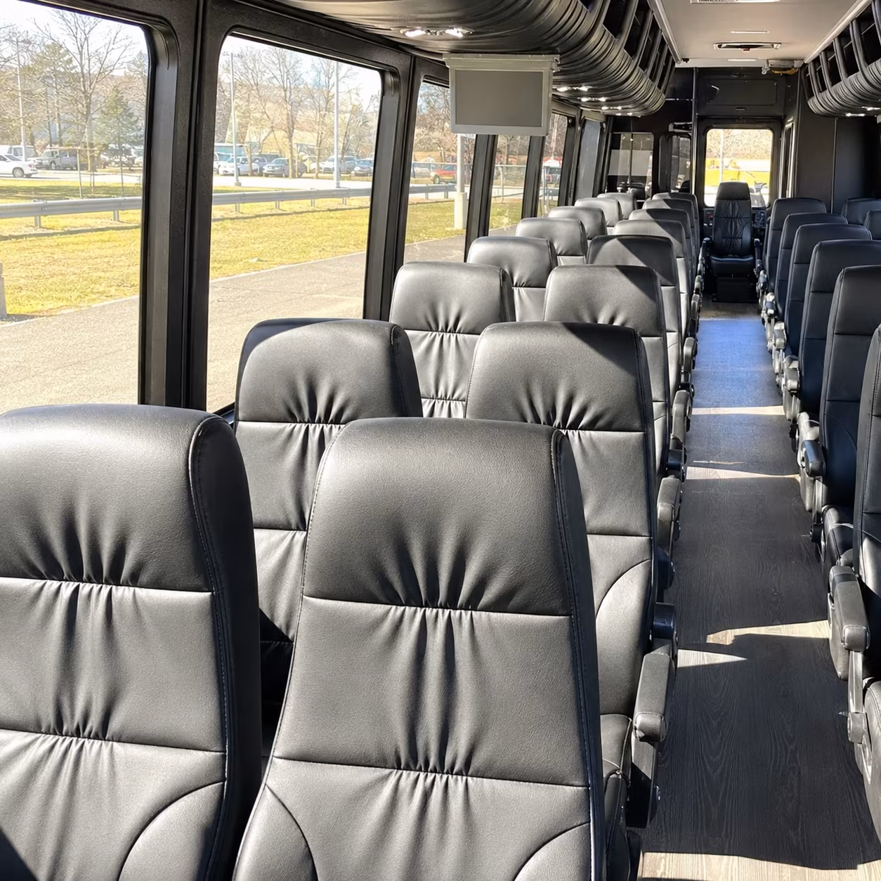 rochester school event transportation onboard seating